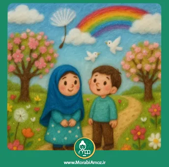شعر مادرم می گوید یک نفر در راه است
