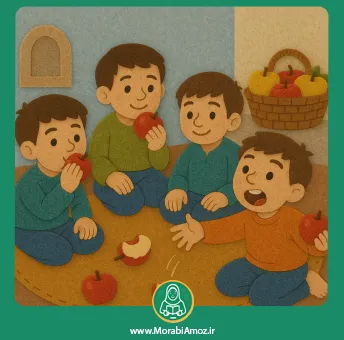 قصه میوه ات را کامل بخور